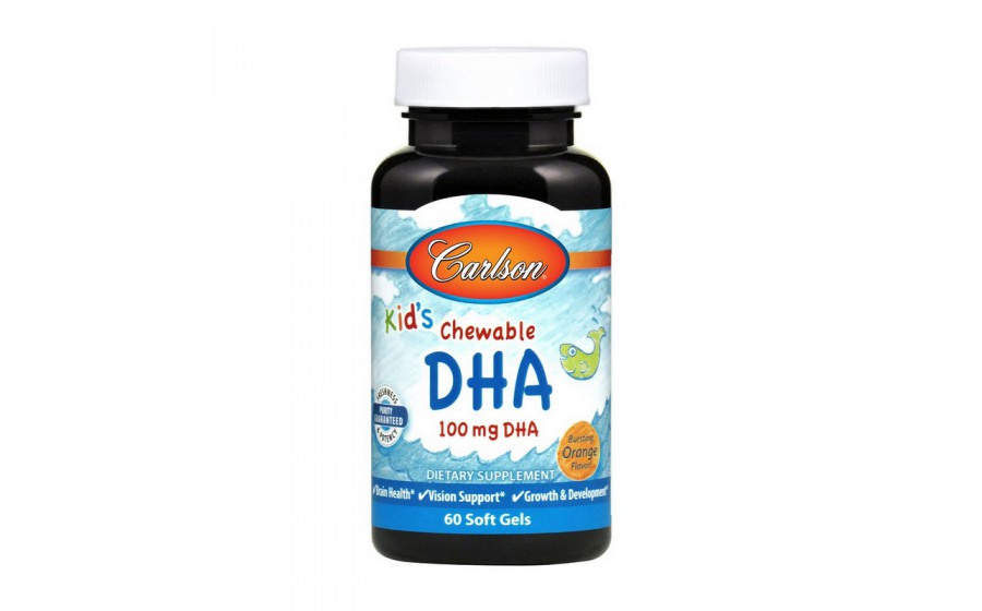 Kid's Chewable DHA 100 mg (60 soft gels)