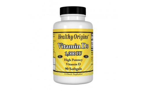 Vitamin D3 1000 IU (90 softgels)