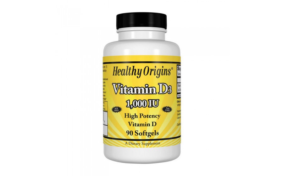 Vitamin D3 1000 IU (90 softgels)