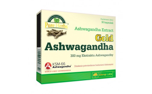 Gold Ashwagandgha 300 mg (30 caps)