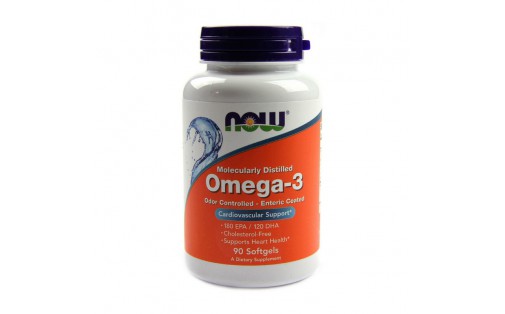 Omega-3 Odor Controlled - Enteric Coated (90 softgels)