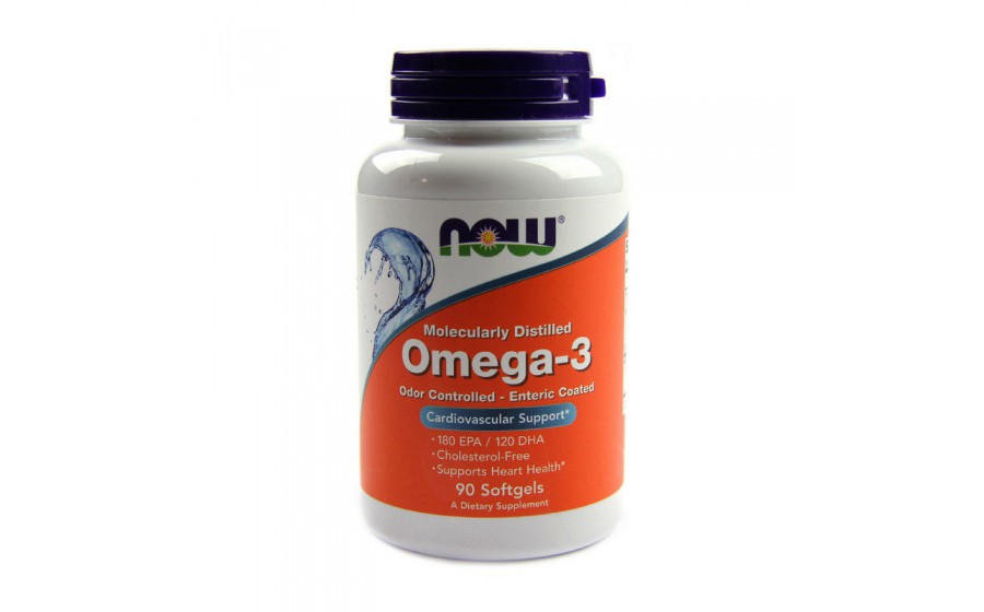 Omega-3 Odor Controlled - Enteric Coated (90 softgels)