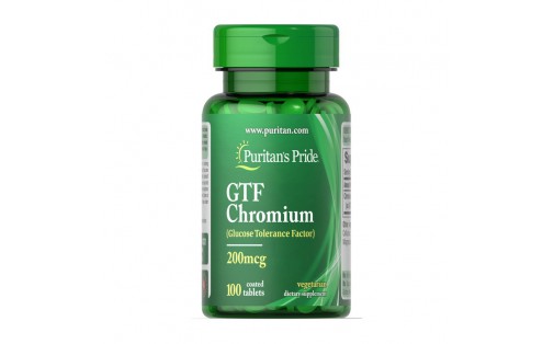 GTF Chromium 200 mcg (100 tab)