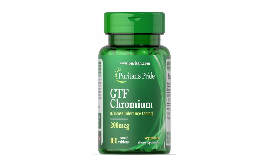 GTF Chromium 200 mcg (100 tab)