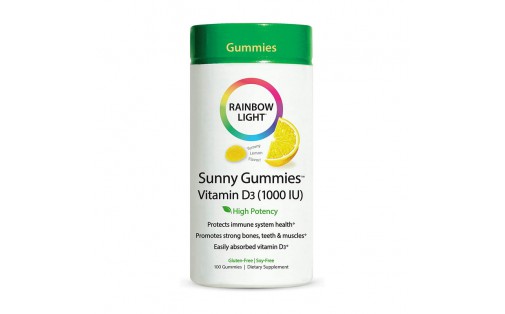 Sunny Gummies Vitamin D3 1000 IU (100 gummies)