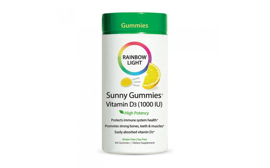 Sunny Gummies Vitamin D3 1000 IU (100 gummies)