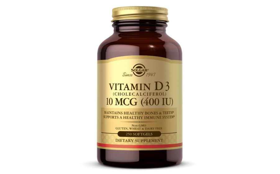 Vitamin D3 400 IU (250 softgels)