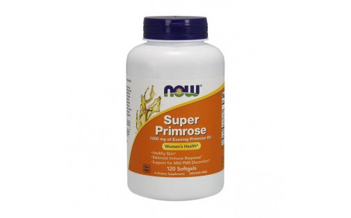 Super Primrose 1300 mg of Evening Primrose Oil (120 sgels)