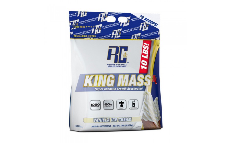 King Mass XL (4,54 kg, vanilla ice cream)