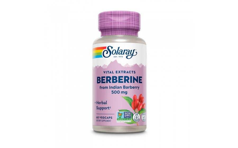 Berberine 500 mg (60 veg caps)