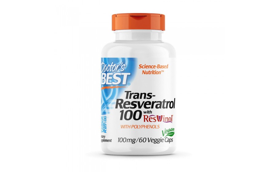 Trans-Resveratrol 100 mg with polyphenols (60 veg caps)