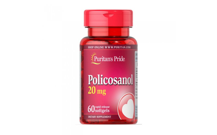 Policosanol 20 mg (60 softgels)