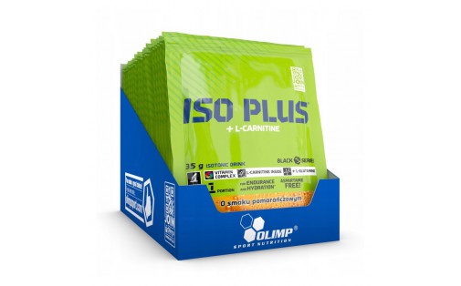 Iso Plus + L-Carnitine (35 g, orange)