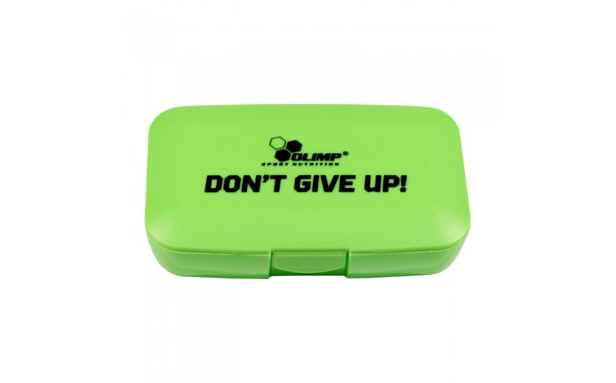 Pillbox Don't Give Up! (green)