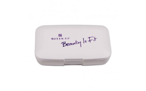 Pillbox Beauty Is Fit (white)