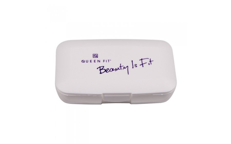 Pillbox Beauty Is Fit (white)