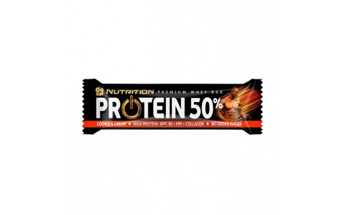 Protein Bar 50% (40 g, cookie & cream)