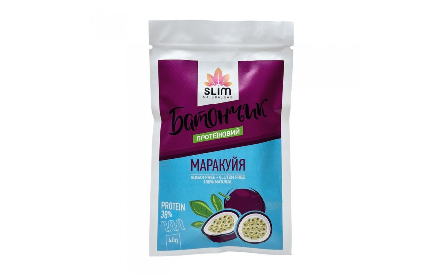 Slim Protein Bar (40 g, маракуйя)