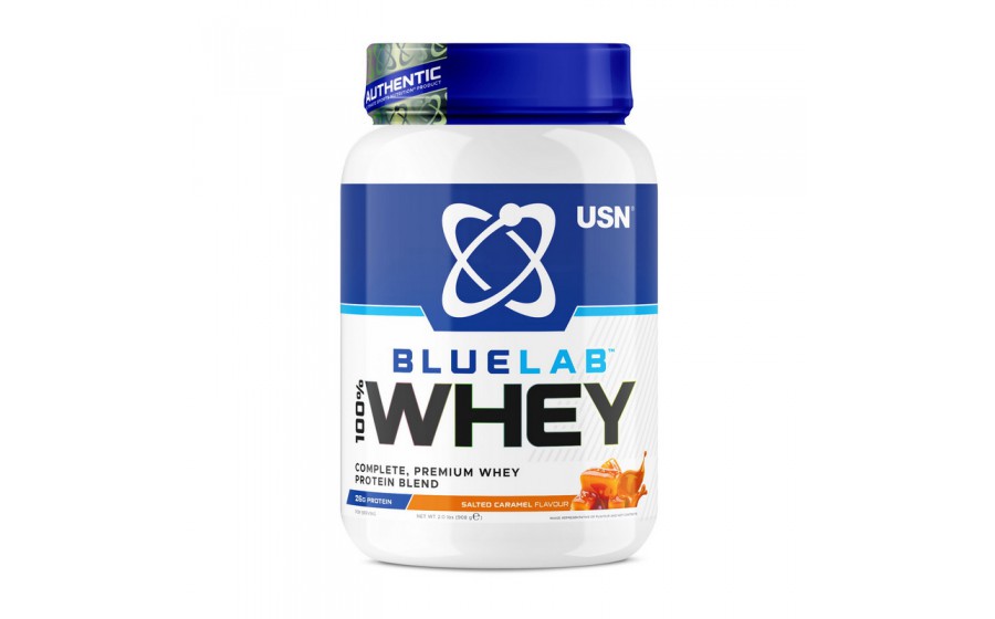 Blue Lab 100% Whey Premium Protein (908 g, salted caramel)