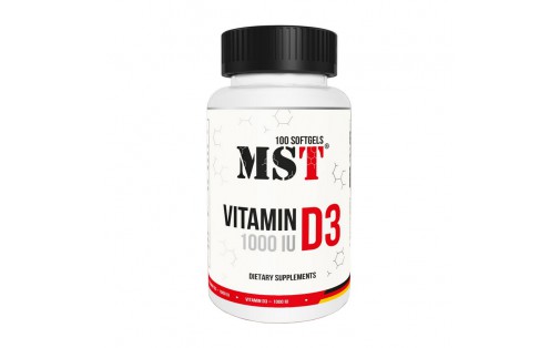 Vitamin D3 1000 IU (25 mcg) (100 softgels)