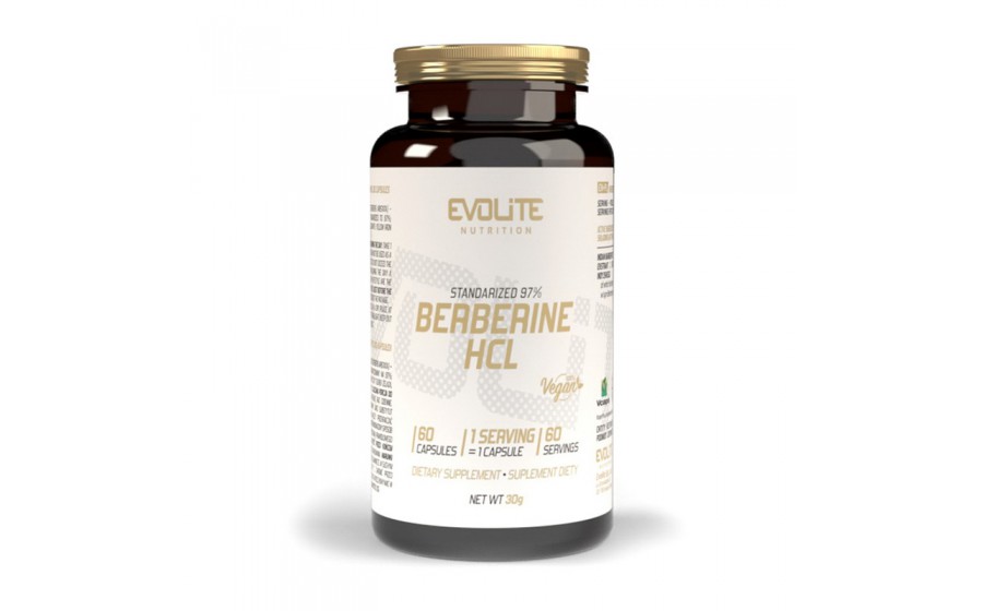 Berberine HCL 400 mg (60 veg caps)