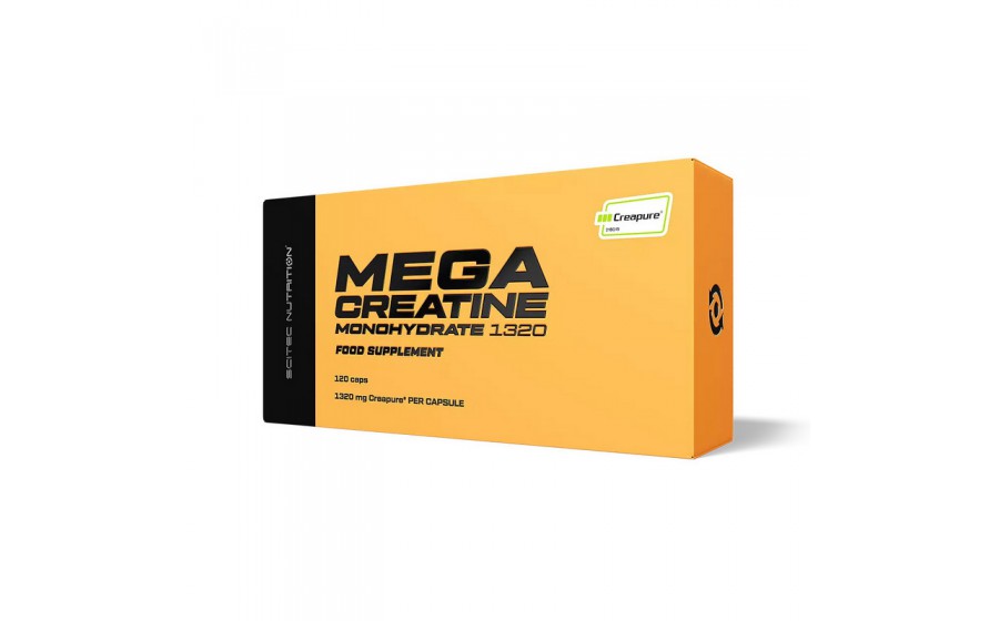 Mega Creatine Monohydrate 1320 (120 caps)