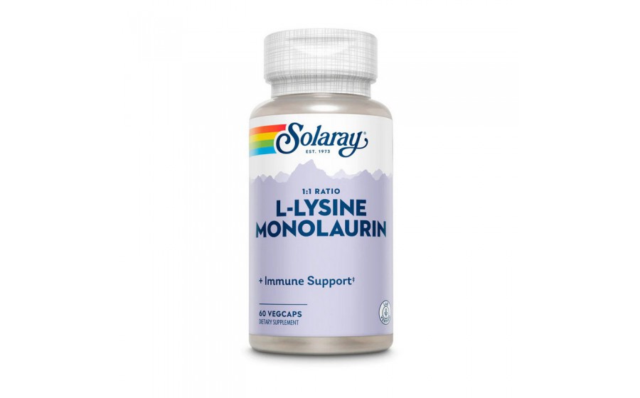 L-Lysine Monolaurin (60 veg caps) (60 veg caps)