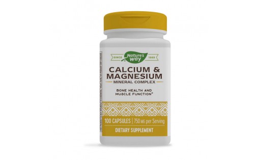 Calcium & Magnesium (100 caps)