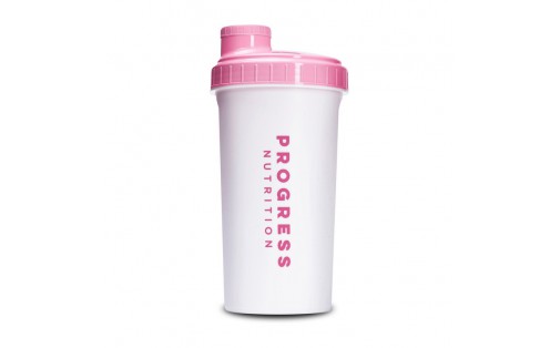 Shaker (700 ml, white/pink)