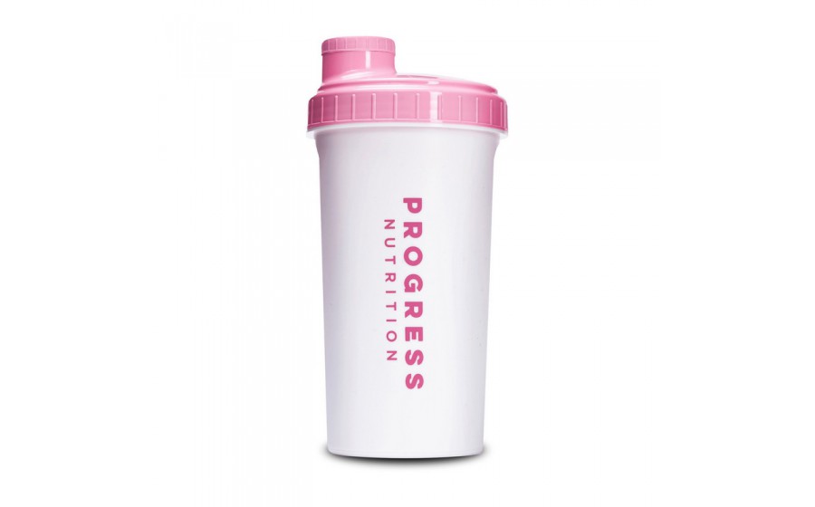 Shaker (700 ml, white/pink)