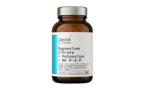 Magnesium Citrate + Potassium + B6 P-5-P (90 caps)