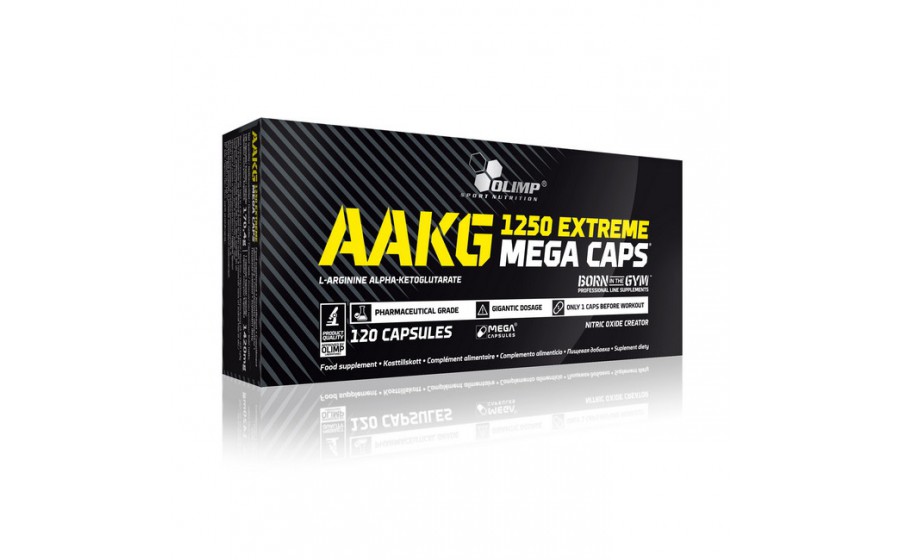 AAKG 1250 Extreme Mega Caps (120 caps)