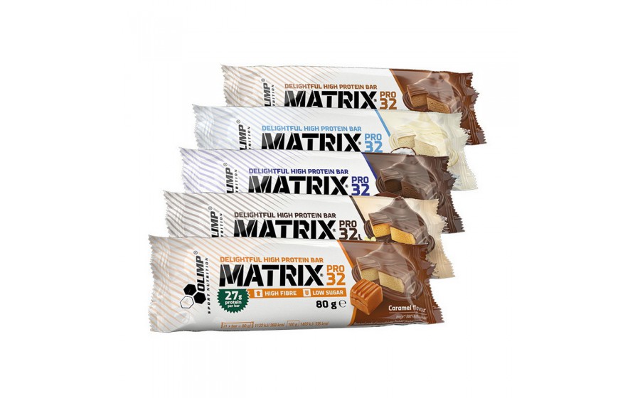 Matrix Pro 32 (80 g, coconut + white chocolate coating)