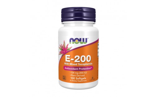 E-200 (134 mg) With Mixed Tocopherols (100 softgels)