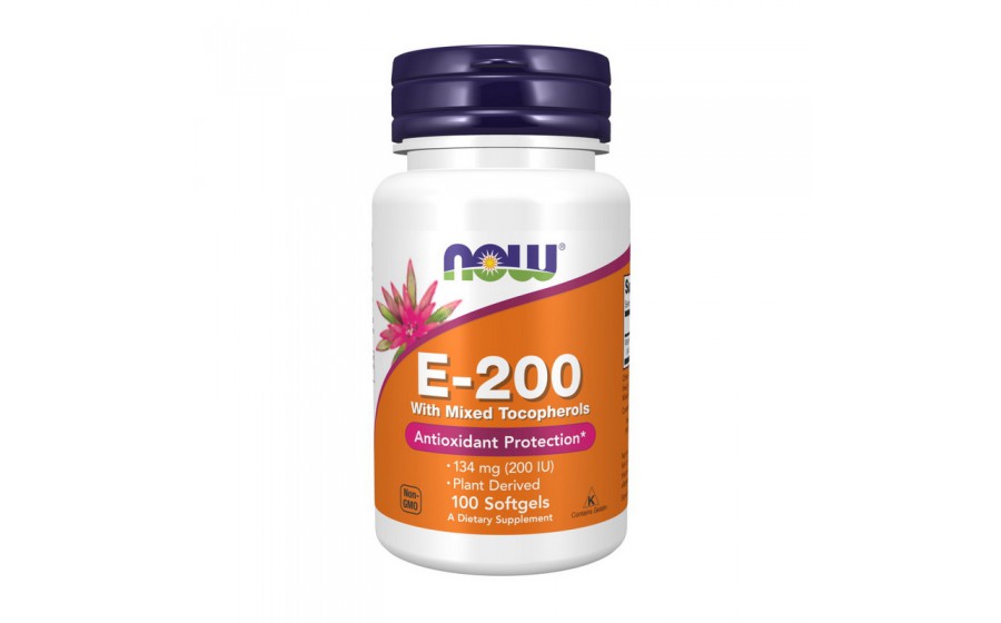 E-200 (134 mg) With Mixed Tocopherols (100 softgels)