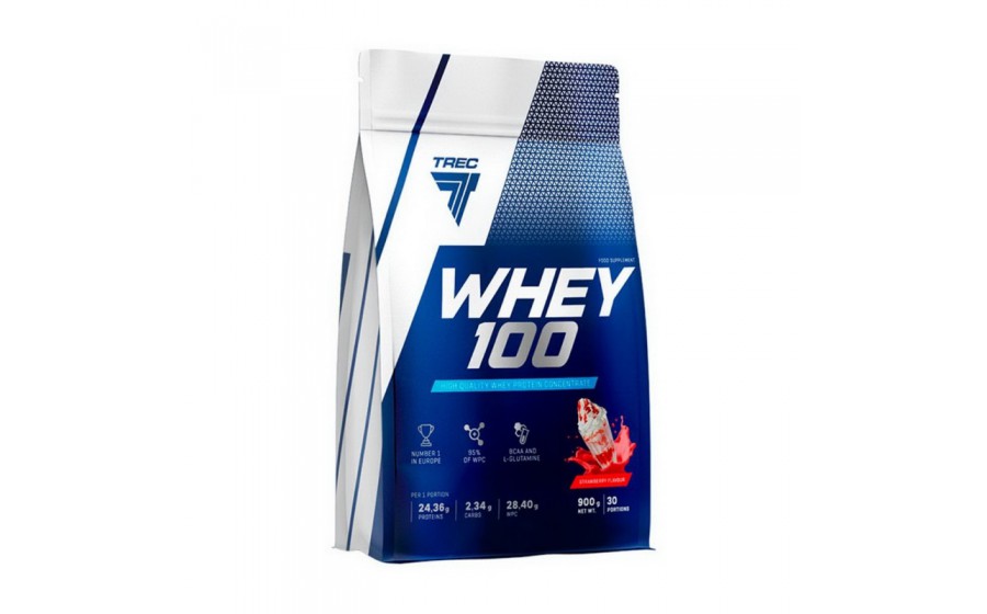 Whey 100 (2,27 kg, creamy strawberry)