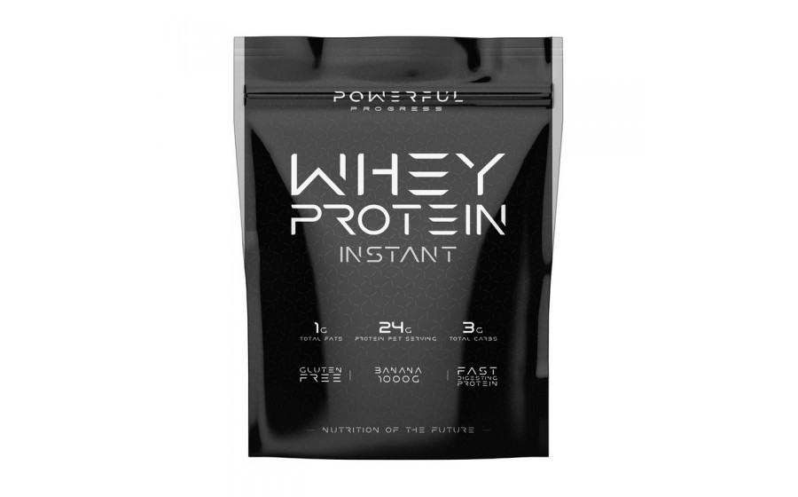 100% Whey Protein (1 kg, strawberry)