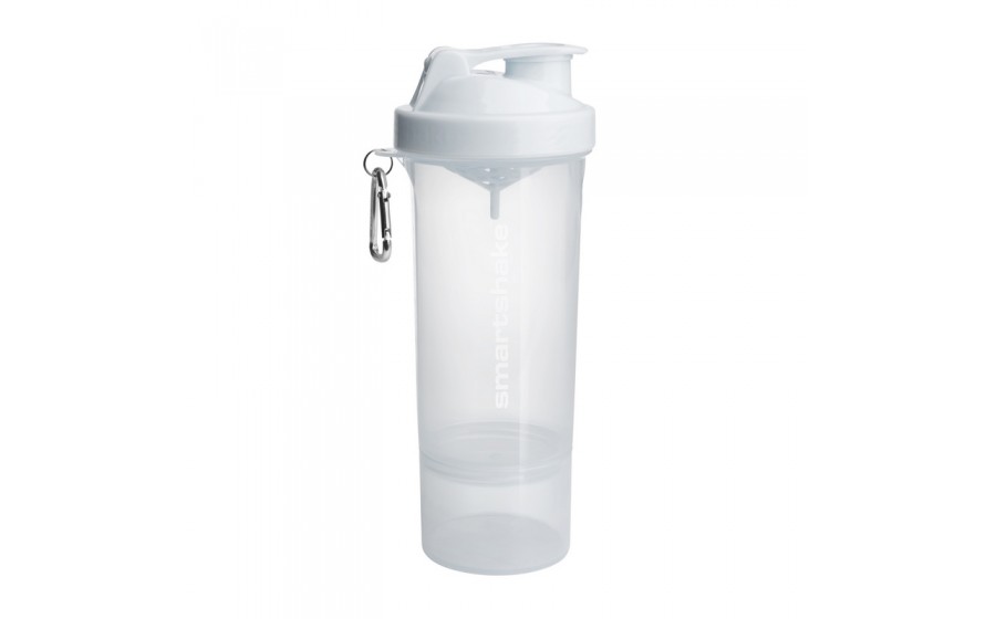 SmartShake Slim NEON Pure White (500 ml, pure white)