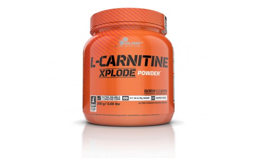 L-Carnitine Xplode powder (300 g, orange)