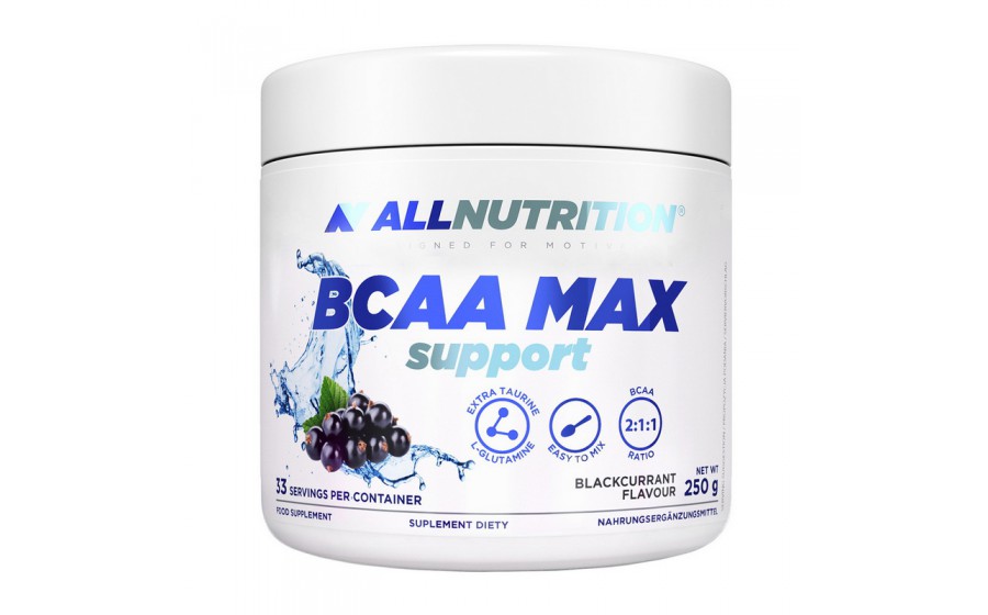 BCAA Max Support (250 g, black currant)