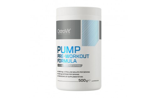 PUMP Pre-Workout Formula (500 g, lemon)