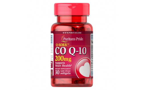 Q-SORB Co Q-10 200 mg (30 softgels)