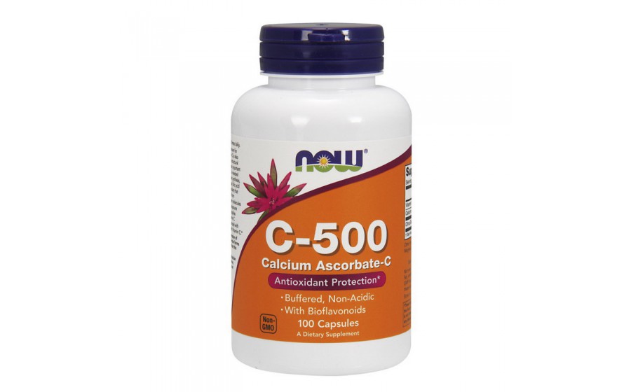 C-500 Calcium Ascorbate-C (100 caps)