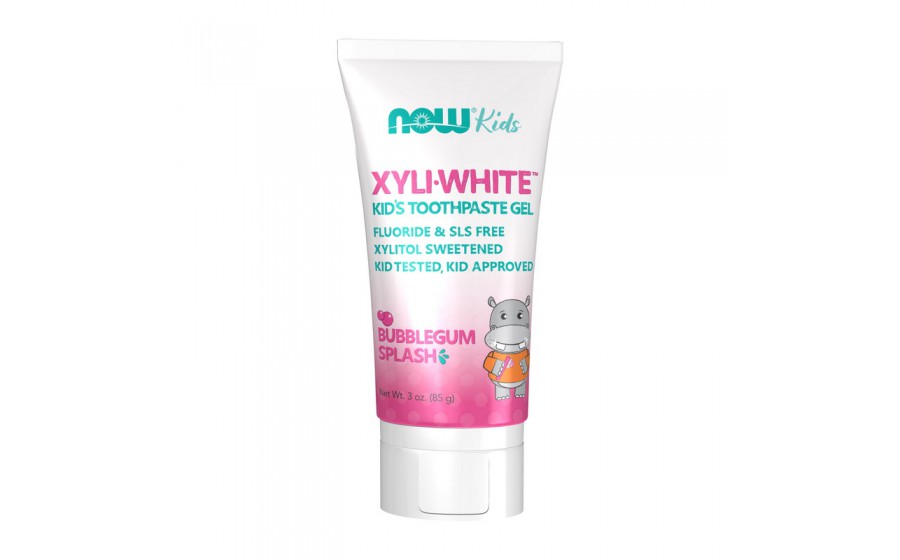 Xyli White kids toothpaste gel (85 g, bubblegum splash)