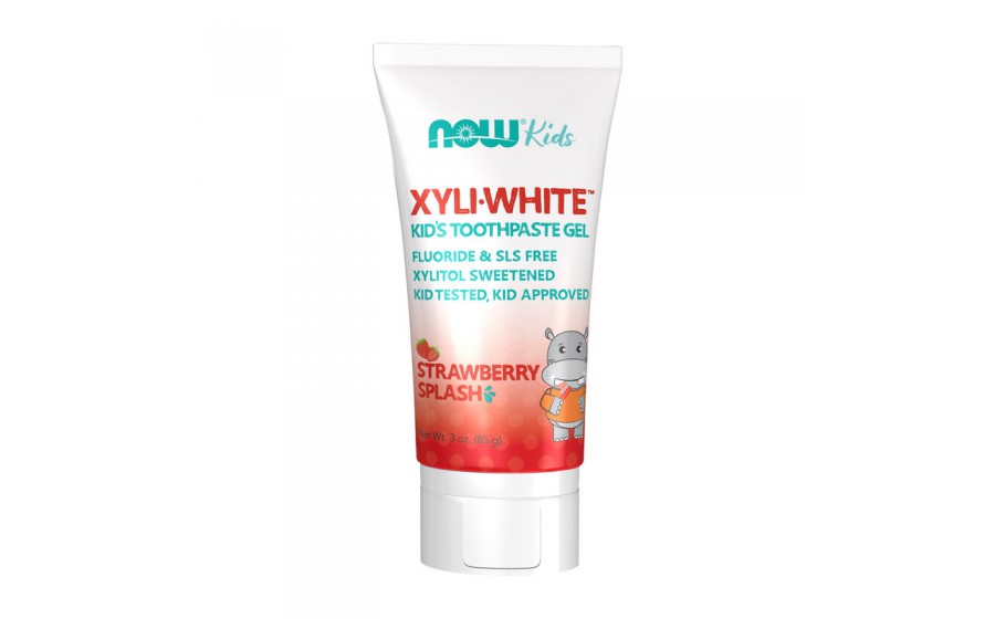 Xyli White kids toothpaste gel (85 g, strawberry splash)