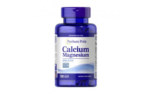 Chelated Calcium Magnesium (100 caplets)