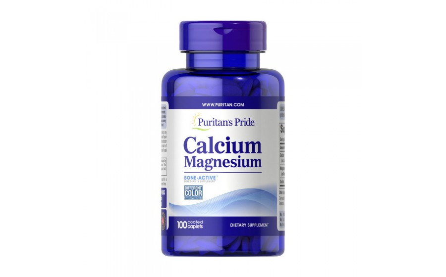 Chelated Calcium Magnesium (100 caplets)