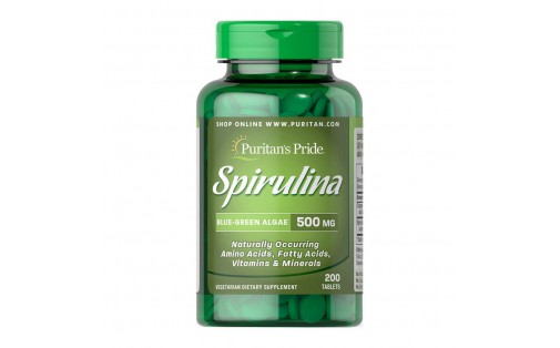 Spirulina 500 mg (200 tablets)