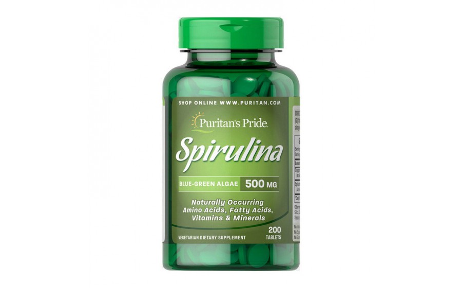 Spirulina 500 mg (200 tablets)