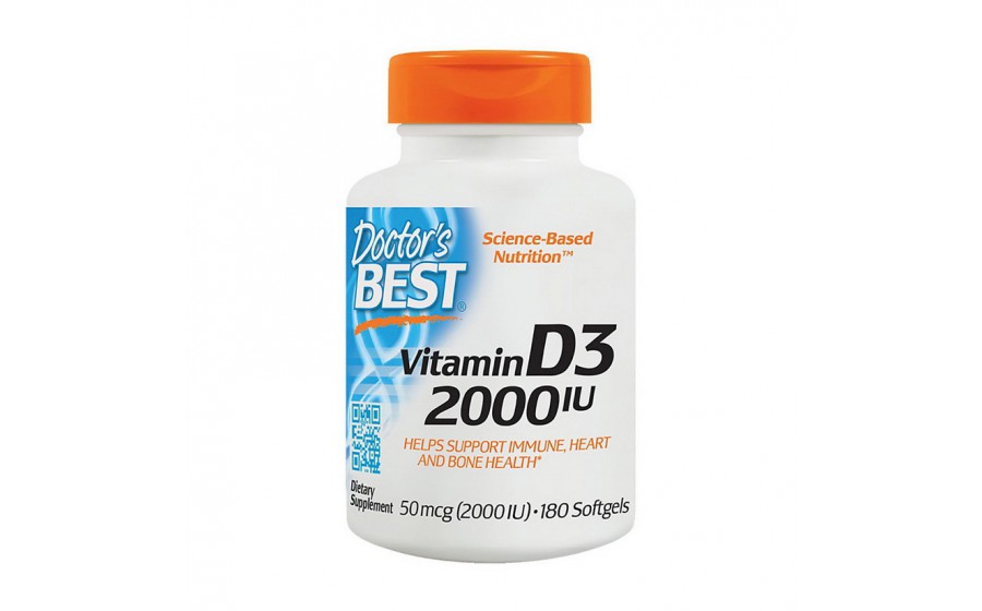 Vitamin D3 2000 IU (180 softgels)